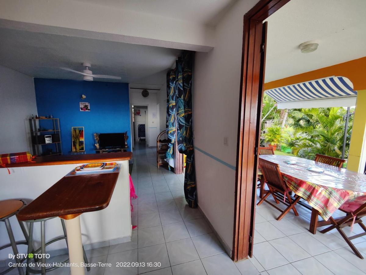 Appartement Luketo à Vieux-Habitants Extérieur photo