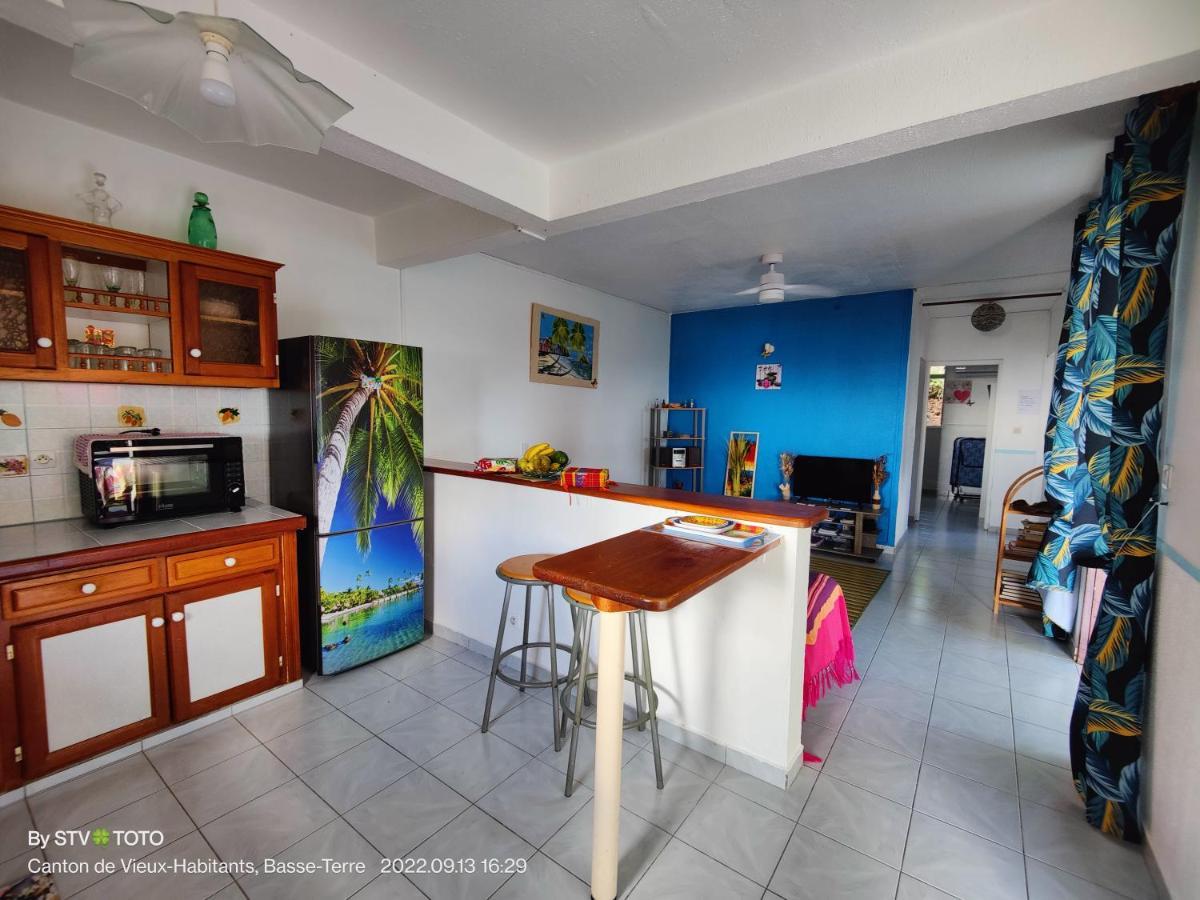Appartement Luketo à Vieux-Habitants Extérieur photo