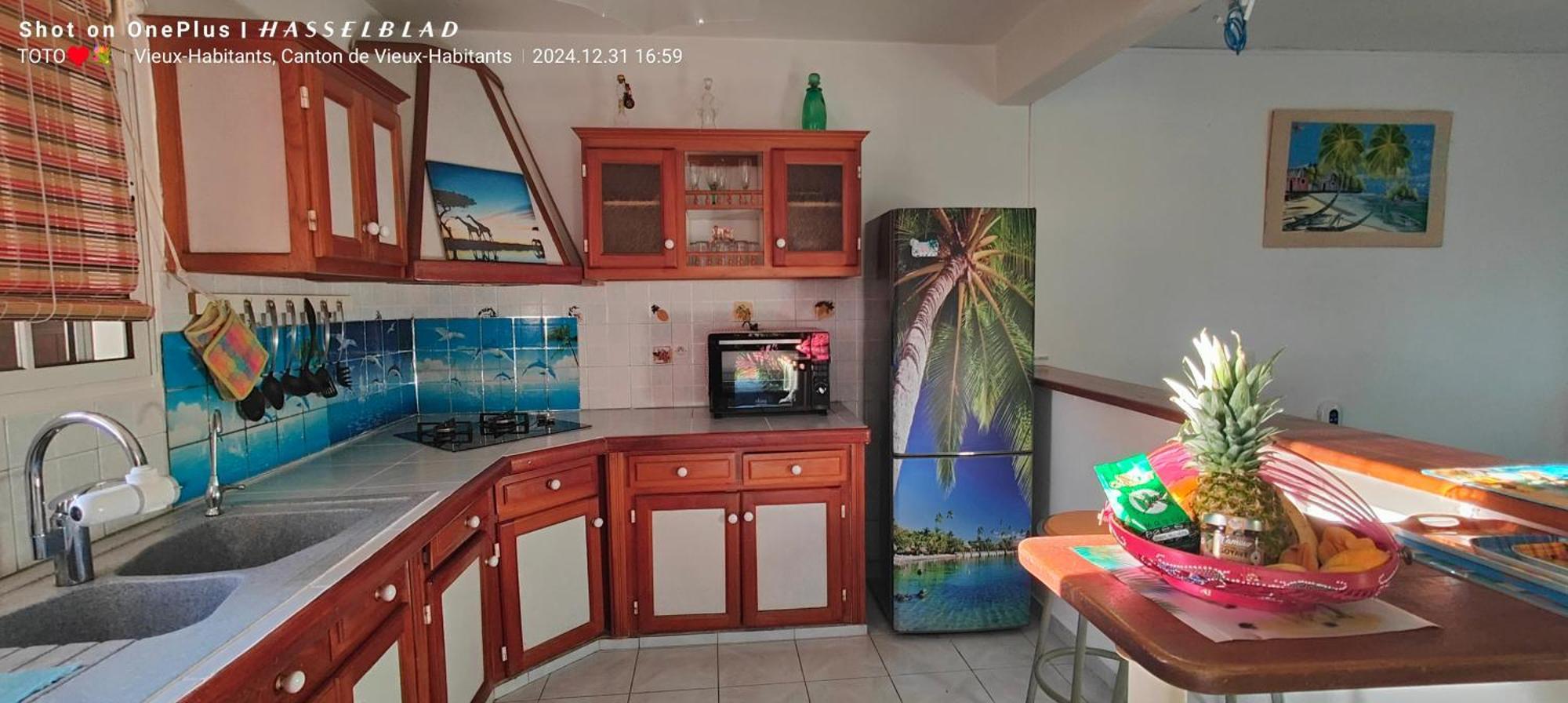Appartement Luketo à Vieux-Habitants Extérieur photo