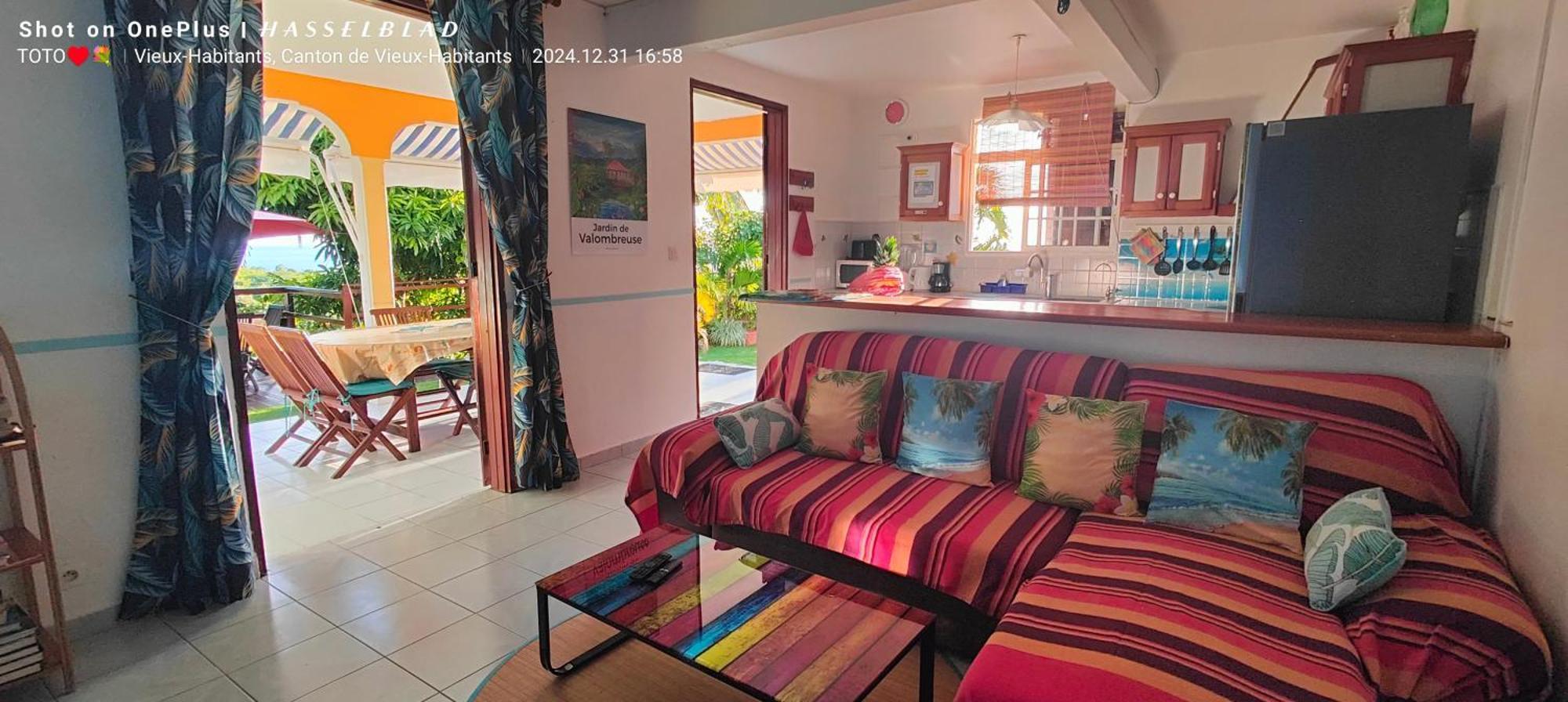 Appartement Luketo à Vieux-Habitants Extérieur photo